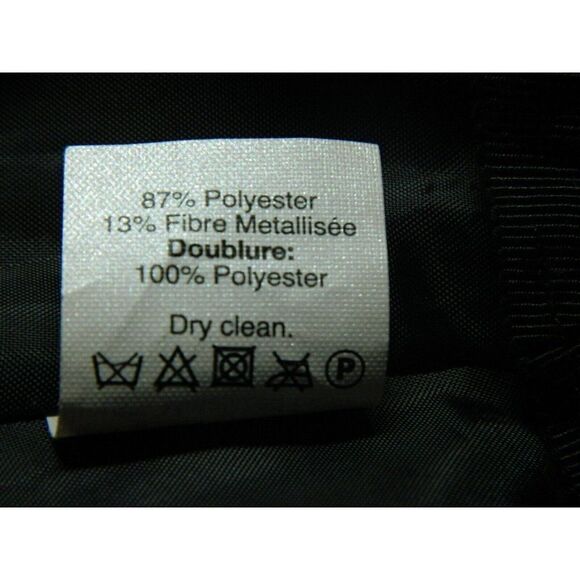 J. Crew Mini Skirt Red Silver Metallic Floral Print Pleated A-Lined Size 2 - Picture 9 of 9